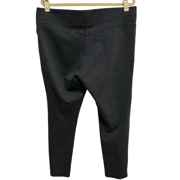 LOFT - Size XL - Textured Gray small herringbone Leggings - Picture 3 of 4